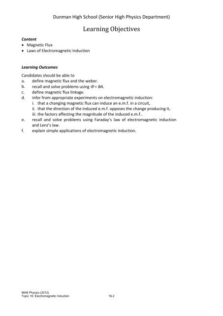 Electromagnetic Induction - ASKnLearn