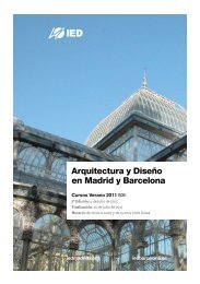 Arquitectura y Diseño en Madrid y Barcelona - IED Madrid