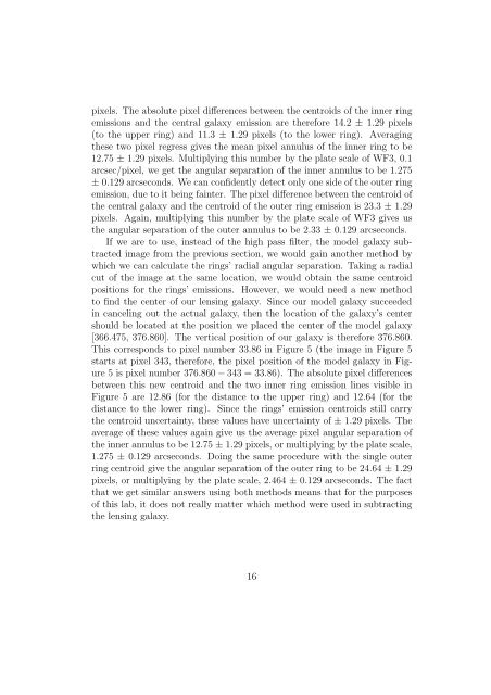 Lab 6: Double Einstein Ring System SDSSJ0946+1006 - UGAstro