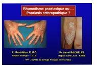 Le rhumatisme psoriasique - Psoriasis International Network