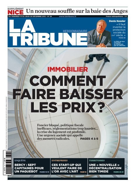 immobilier - La Tribune
