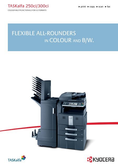 TASKalfa 250ci Brochure - KYOCERA Document Solutions