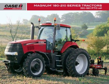 MAGNUMâ¢ 180-210 SERIES TRACTORS - Case IH