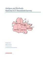 Antigua & Barbuda Household ICT Survey 2008