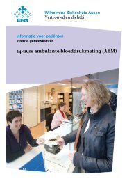24-uurs ambulante bloeddrukmeting (ABM) - Wilhelmina Ziekenhuis ...
