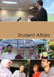 student affairs - Institute of Graduate Studies - USM