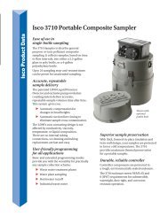 3710 Portable Composite Sampler - Isco