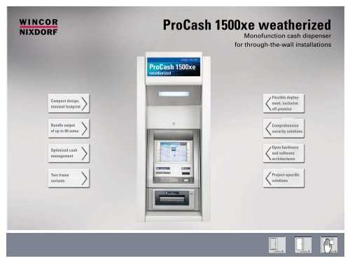 ProCash 1500xe weatherized - Ellsworth Systems