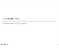 Converting files