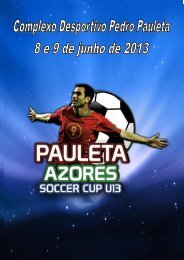 “Pauleta Azores Soccer Cup U13”.