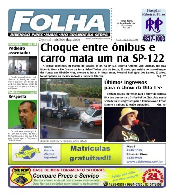 Download da Edição em PDF - Folha Ribeirão Pires