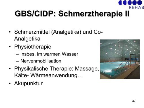 GBS/CIDP: Schmerztherapie - Guillain-Barré Syndrom