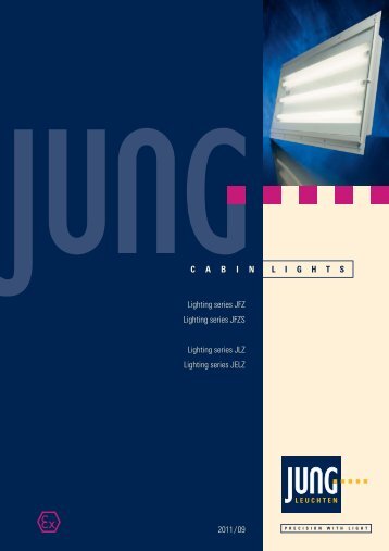 Download the JFZ lights data sheet. - Jung Leuchten GmbH