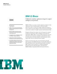 IBM i2 iBase - ISS Africa -Investigation Software Solutions