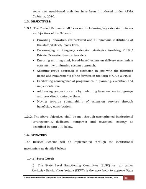 Revised ATMA Guidelines - TNAU Agritech Portal