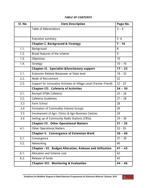 Revised ATMA Guidelines - TNAU Agritech Portal