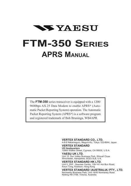7 originale Vertex standard FTM-350 Codificatore a rotazione Q9000908 una parte radio Yaesu 