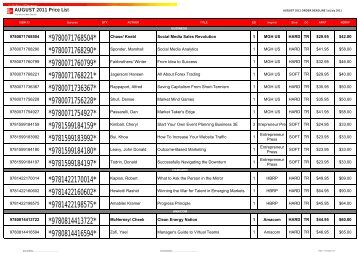 PDF Format: Price List - McGraw-Hill Education Australia & New ...