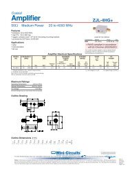 Amplifier Coaxial ZJL-4HG+