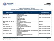 Surgical Care Improvement Project Technical Expert Panel (SCIP ...