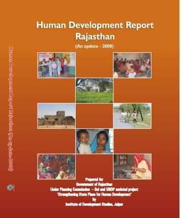 Human Development Report Rajasthan - Directorate of Economics ...