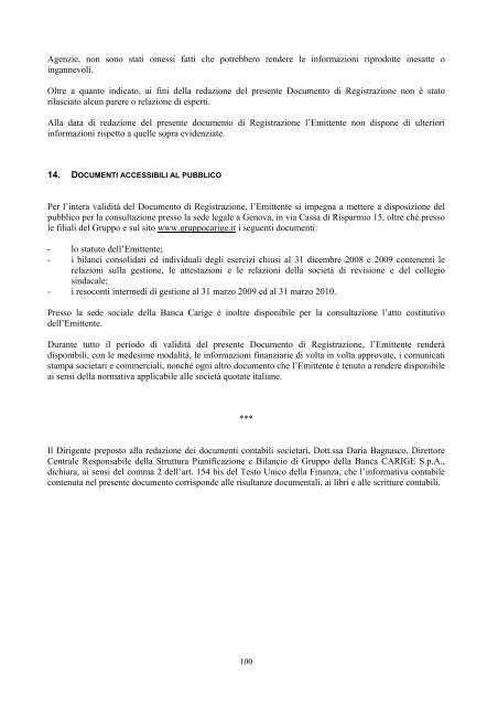 DOCUMENTO DI OFFERTA - Consob