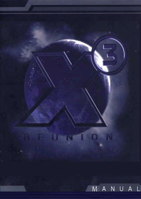 X3:Reunion Manual - Steam