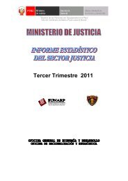 BoletÃƒÂ­n EstadÃƒÂ­stico III Trimestre 2011 - Ministerio de Justicia y ...