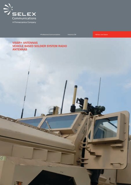 VISSR+ ANTENNAS VEHICLE BASED SOLDIER SYSTEM RADIO ...