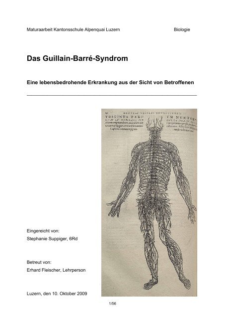 4. Das Guillain-Barré-Syndrom (GBS)