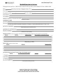 Delaware Limited Liability Company Order Form - Spiegel & Utrera ...