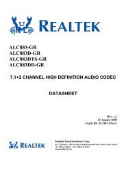 Realtek ALC883 DataSheet 1.1