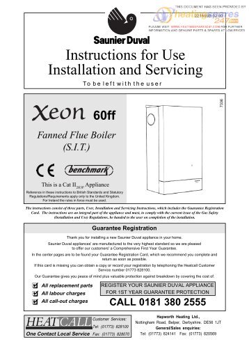 Saunier-Duval-Xeon-60ff-Installation-manual - Heatingspares247.com