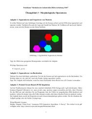 Ãbungsblatt 3 - Morphologische Operatoren