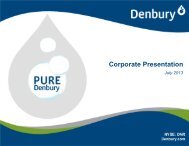 View this Presentation - Denbury Resources, Inc.