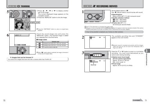 FinePix Z2 Manual - Fujifilm Canada