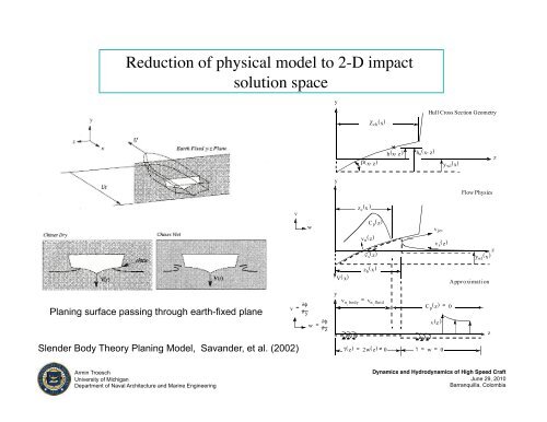 Armin Troesch: Dynamics and hydrodynamics of high speed craft - PASI