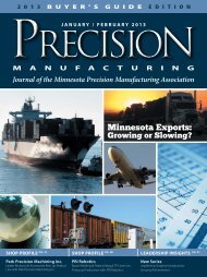 Minnesota Exports: - Minnesota Precision Manufacturing Association