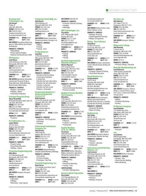 Minnesota Exports: - Minnesota Precision Manufacturing Association