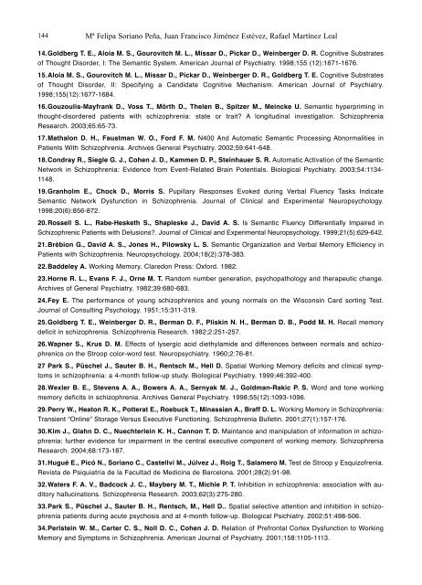 Vol 4. Nº 2. 2004 - Asociación Española de Neuropsiquiatría