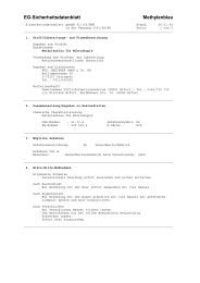 EG-Sicherheitsdatenblatt Methylenblau - Hedinger