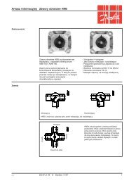 Arkusz informacyjny Zawory obrotowe HRB - MicroAutomatic
