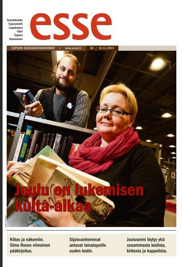 Esse 50/2011 pdf - Espoon seurakuntasanomat