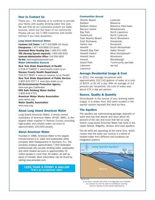 Water Quality Report - American Water