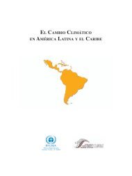 EL CAMBIO CLIMÁTICO EN AMÉRICA LATINA Y EL CARIBE - OEI