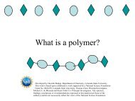 What is a polymer? - Teach Engineering