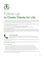 Follow Up to Create Clients For Life