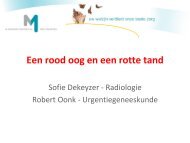 Een rood oog en een rotte tand. - AZ Sint-Maarten