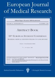European Journal Of Medical Research Deutsche Aids