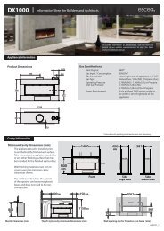 DX1000 Information Sheet for Builders and Architects 800